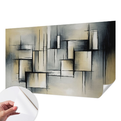 Carta da parati 3D geometria astratta