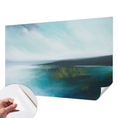 Carta da parati panoramica effetto 3D Armonia dell'Acqua