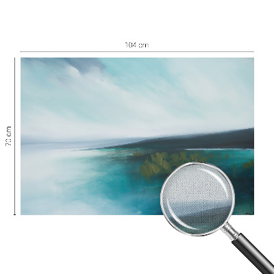 Carta da parati panoramica effetto 3D Armonia dell'Acqua