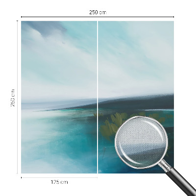 Carta da parati panoramica effetto 3D Armonia dell'Acqua