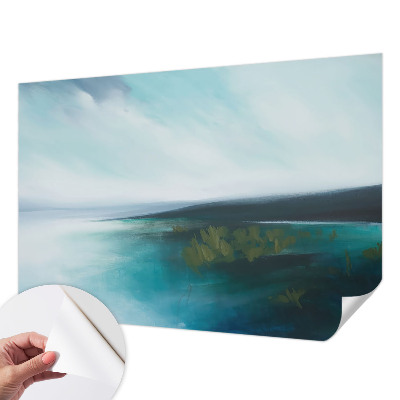 Carta da parati panoramica effetto 3D Armonia dell'Acqua