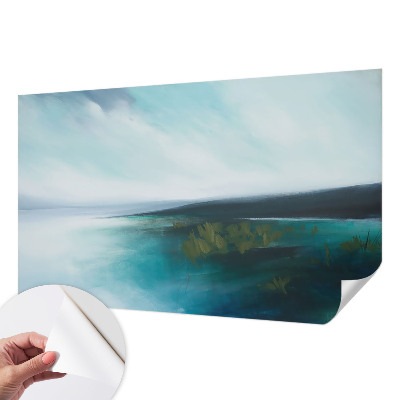 Carta da parati panoramica effetto 3D Armonia dell'Acqua