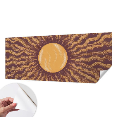 Fotomurale effetto 3D raggi solari