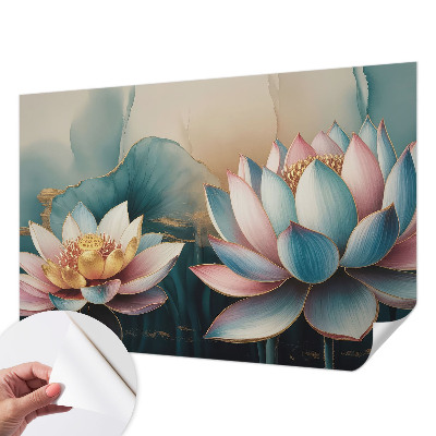 Carta da parati cameretta Loti dell'armonia