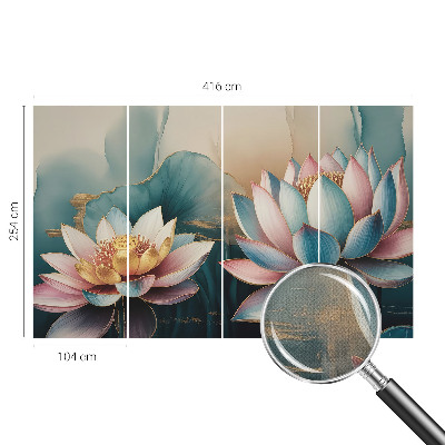 Carta da parati cameretta Loti dell'armonia