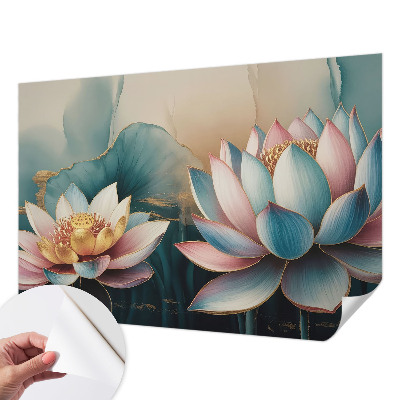 Carta da parati cameretta Loti dell'armonia