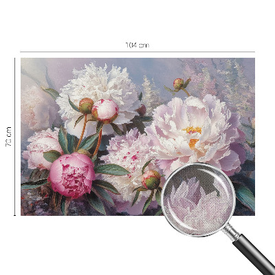 Carta da parati per cameretta Bouquet di peonie
