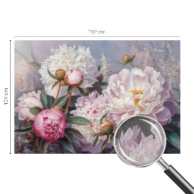 Carta da parati per cameretta Bouquet di peonie