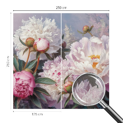 Carta da parati per cameretta Bouquet di peonie