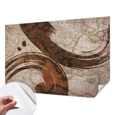 Fotomurale per bambini Mappa artistica