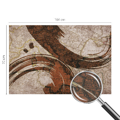 Fotomurale per bambini Mappa artistica