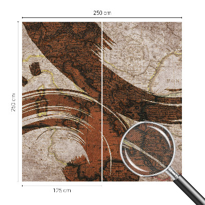 Fotomurale per bambini Mappa artistica