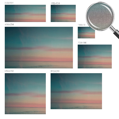Fotomurale 3D Mare calmo