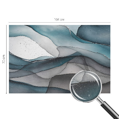 Carta da parati adesiva piogge colorate