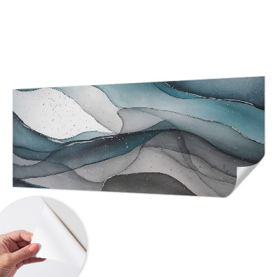 Carta da parati adesiva piogge colorate