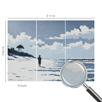Fotomurale per bambini Silenzio sulla spiaggia