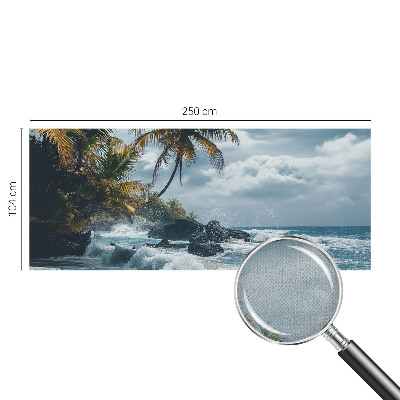 Carta da parati 3D Spiaggia esotica