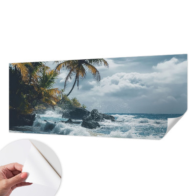 Carta da parati 3D Spiaggia esotica