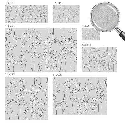 Fotomurale 3D Linee organiche