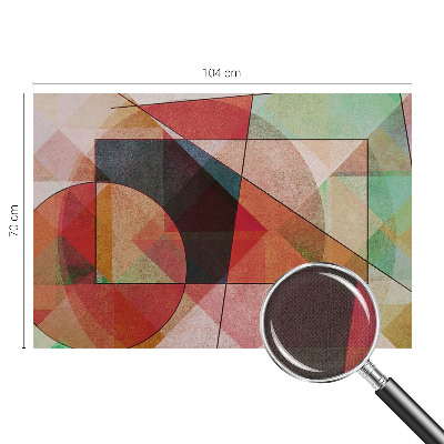 Fotomurale effetto 3D Astrazione geometrica