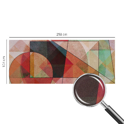 Fotomurale effetto 3D Astrazione geometrica