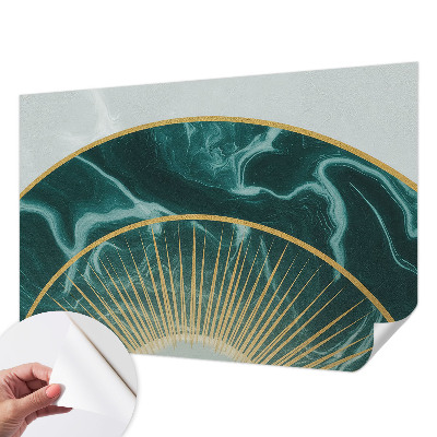 Carta da parati effetto profondità Marmo elegante