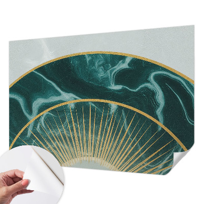 Carta da parati effetto profondità Marmo elegante