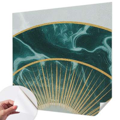 Carta da parati effetto profondità Marmo elegante