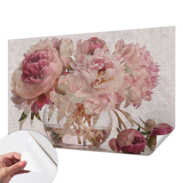 Fotomurale per bambini Fascino Peonia