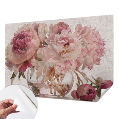 Fotomurale per bambini Fascino Peonia