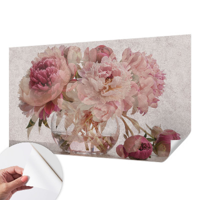 Fotomurale per bambini Fascino Peonia