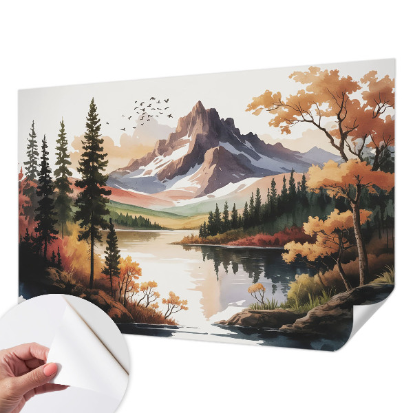 Fotomurale 3D Autunno montano
