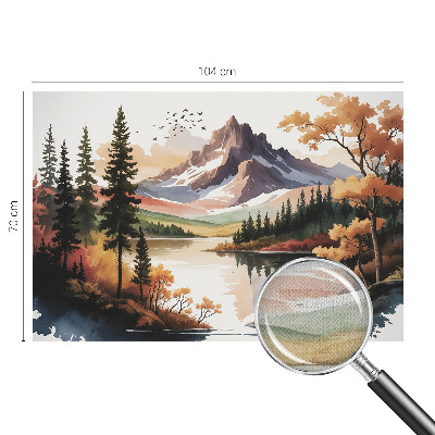 Fotomurale 3D Autunno montano