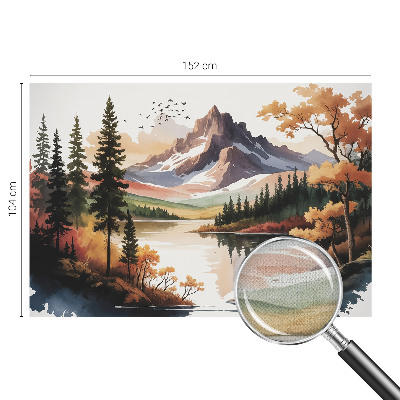 Fotomurale 3D Autunno montano