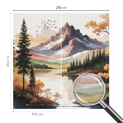 Fotomurale 3D Autunno montano