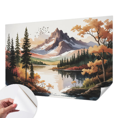 Fotomurale 3D Autunno montano