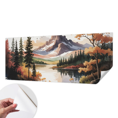 Fotomurale 3D Autunno montano