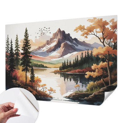 Fotomurale 3D Autunno montano