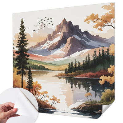 Fotomurale 3D Autunno montano