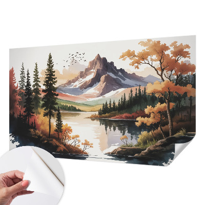 Fotomurale 3D Autunno montano
