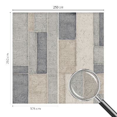 Carta da parati cameretta Mosaico geometrico