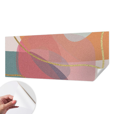 Carta da parati per cameretta Forme multicolori