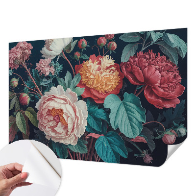 Fotomurale per bambini Fiori colorati