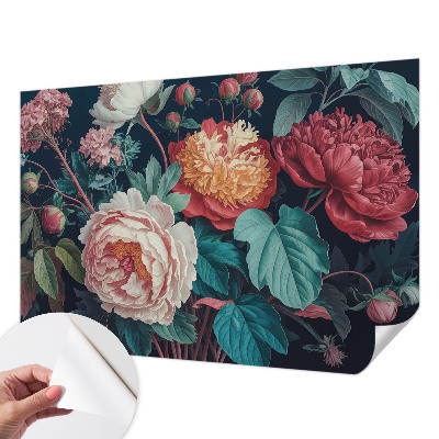 Fotomurale per bambini Fiori colorati