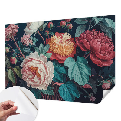 Fotomurale per bambini Fiori colorati