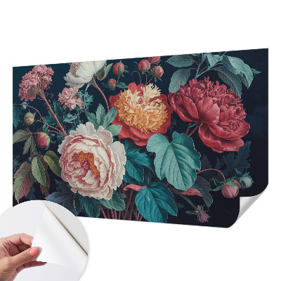 Fotomurale per bambini Fiori colorati