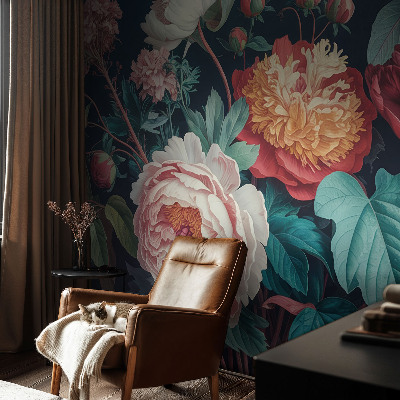 Fotomurale per bambini Fiori colorati