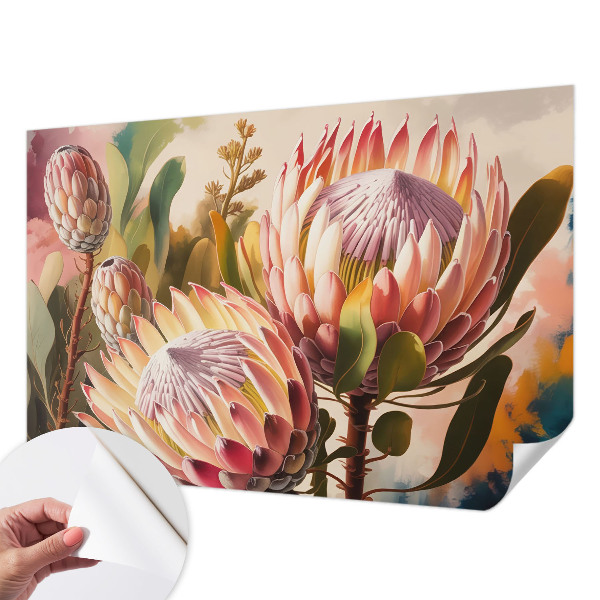 Fotomurale adesivo Fiori di protea