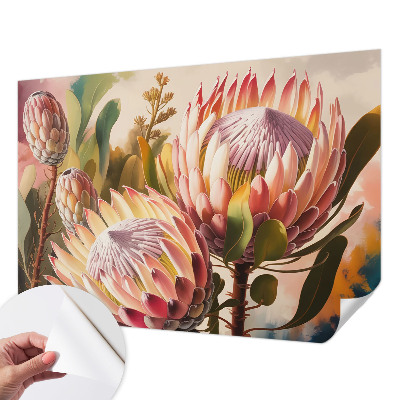 Fotomurale adesivo Fiori di protea