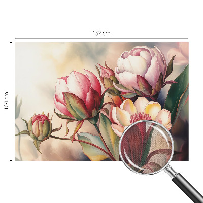 Carta da parati 3D Un mazzo di fiori